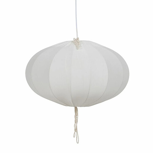 BigBuy Home Suspension Blanc Coton 220-240 V 50 x 50 x 30 cm