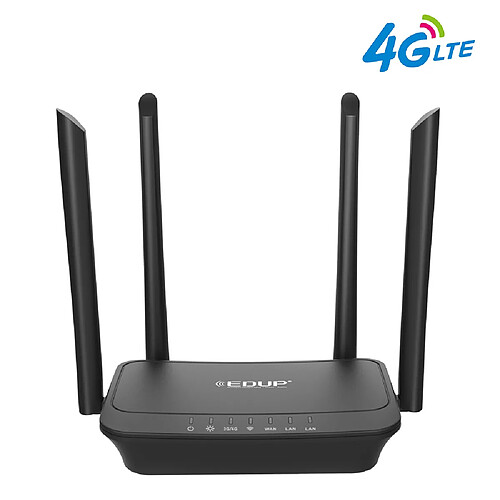 Routeur Wifi sans fil 300 Mbps 802.11b / g / n 4G LTE FDD Mobile Hotspot CPE avec fente Sim et port LAN