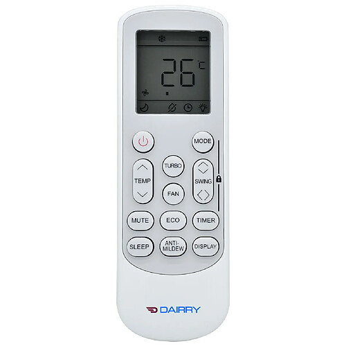 GUPBOO Convient pour la télécommande universelle de climatiseur Samsung ARH-2201 11115K DB93-14643F ARH-1322