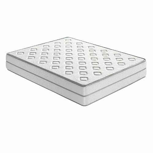 Dormalit Matelas 140X190 CHANEL Épaisseur 22 CM - Mémoire de forme combiné à un tissu thermo-réglable