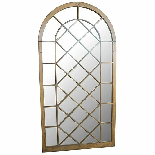 Miroir mural DKD Home Decor Bois MDF Décapé (90 x 3,5 x 160 cm)