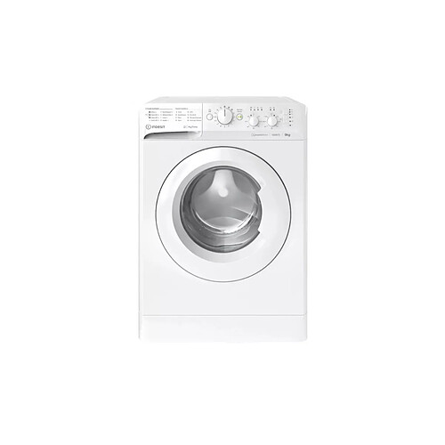 Lave-linge hublot 9kg 1200 tours/min - MTWC91295WFR - INDESIT