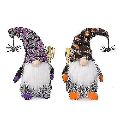 Universal Zedd Halloween Gnome Wizard Spider Swedish Tomte jouet en peluche Ferme faite à la main