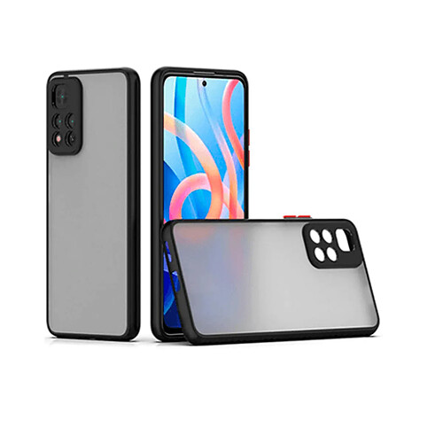 PHONECARE Coque Anti Choque Caméra Protection pour Xiaomi 11i HyperCharge - Noir