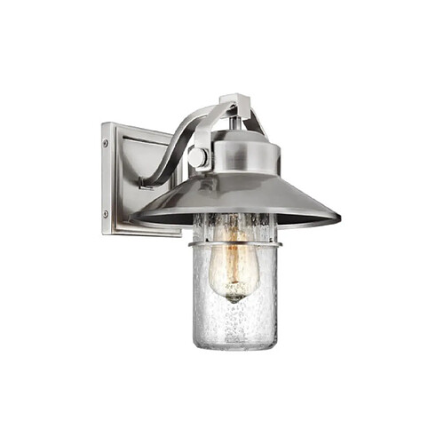 Elstead Lighting Applique murale extérieur Boynton Acier brossé peint