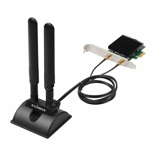 Optimum Adapteur réseau Edimax EW-7833AXP 5 GHz Bluetooth Noir