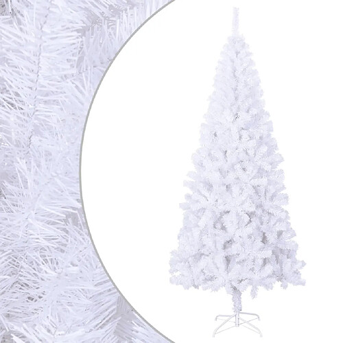 vidaXL Arbre de Noël artificiel avec support 180 cm 620 branches