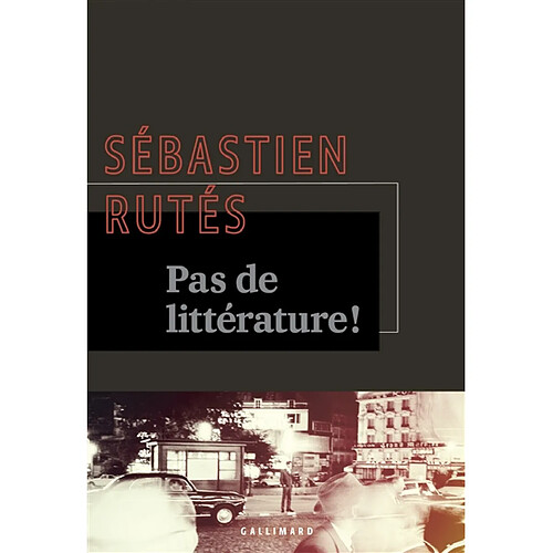 Pas de littérature ! · Occasion