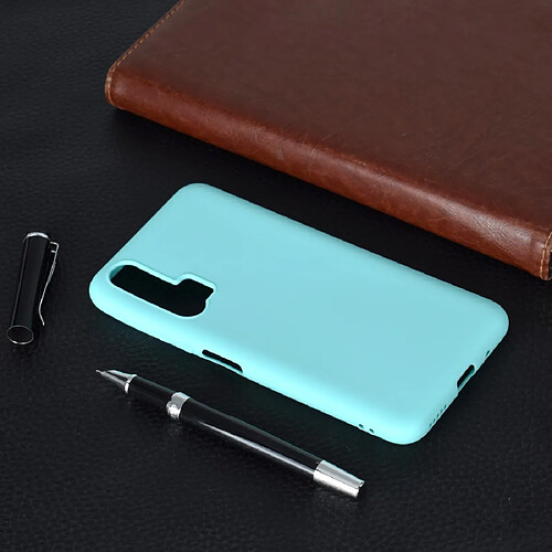 Wewoo Coque Souple Pour Huawei Honor 20 Pro Etui TPU Candy Color Vert