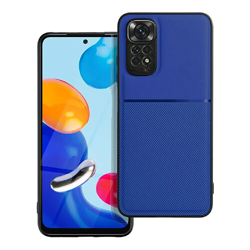 Ozzzo coque forcell noble pour xiaomi redmi note 11 / 11s bleu