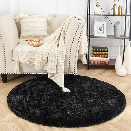 Tapis Salon Rond Shaggy