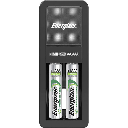 Energizer Chargeur Mini 2AAA 700 mAh