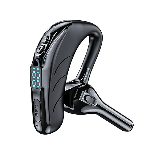 GUPBOO X13 casque à oreille unique avec micro Bluetooth 5.1 casque antibruit écouteur étanche casque sans fil longue durée