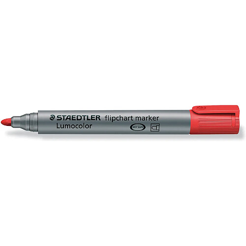 STAEDTLER Marqueur de conférence Lumocolor 356, rouge ()