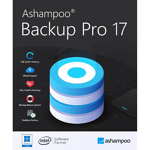 Ashampoo Ashampp Backup Pro 17 - Licence Perpétuelle - 1 poste - A télécharger