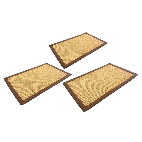 3 Pcs 100% Sisal Cat Scratcher Mat Rug Claw Scratch Pad Pet Sleeping Mat