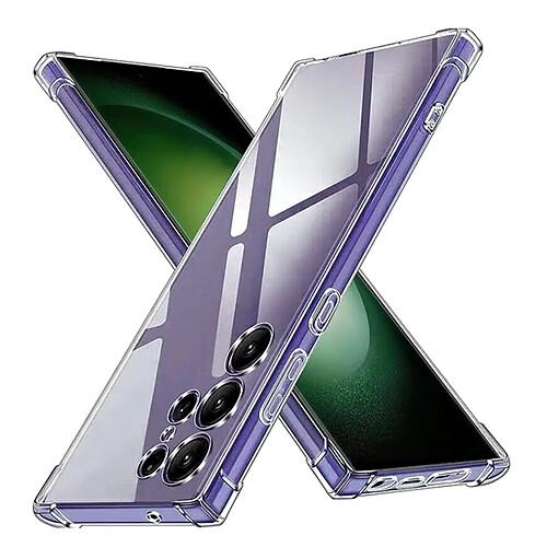 Coque Anti-Choc Superprotect Phonecare Pour Samsung Galaxy S22 Ultra - Transparent