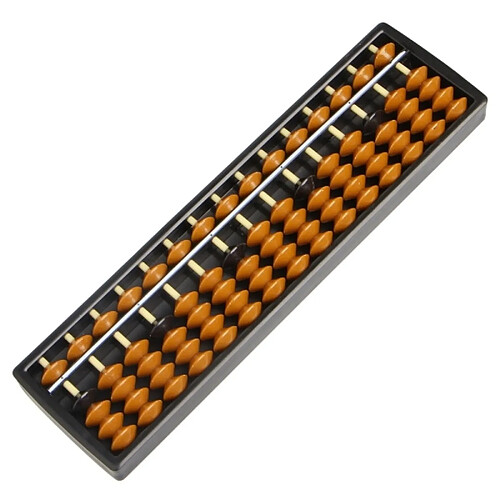 Wewoo Jeux d'éveil Abacus En Plastique 15 Chiffres Outil Arithmétique Mathématiques Apprendre Aide Caculer Jouets Cadeaux pour Enfants