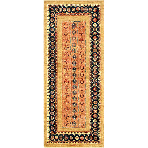 Vidal Tapis de couloir en laine 208x83 brun Kashkuli