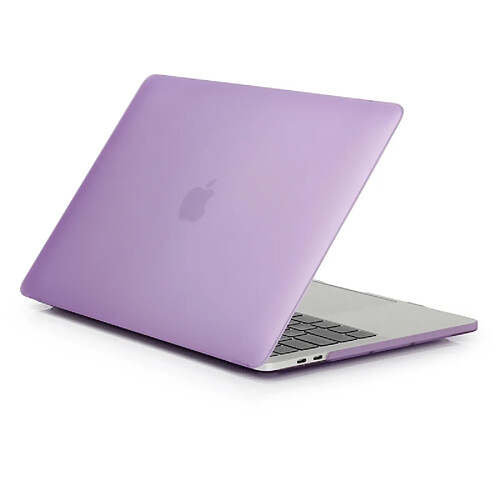 Wewoo Housse Sacoche Étui de protection pour ordinateur portable style givré pour MacBook Pro 15,4 pouces A1990 (2018) (Violet)