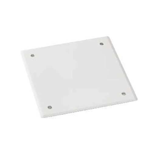 couvercle pour boite de dérivation - 144 x 144 - blanc - schneider electric enn09493