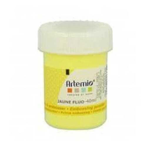 Artemio Poudre à embosser 40 ml - Jaune fluo