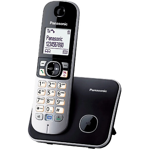 Panasonic telephone Sans Fil Sans Répondeur Noir gris