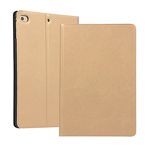 Wewoo Coque Souple Étui de protection en TPU Universal Spring Texture pour iPad Mini 4/5 avec support Or