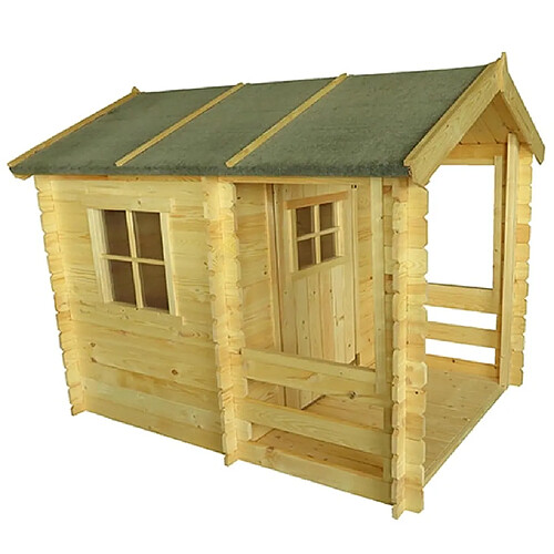 Maisonnette en Bois Outdoor Toys Peter 146x181x145 cm 2,64 m² avec Porche