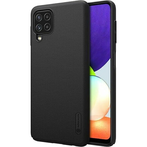 Alive Records Nillkin Coque Frosted Shell arrière rigide antidérapante pour Samsung Galaxy A22 4G A225 Noir