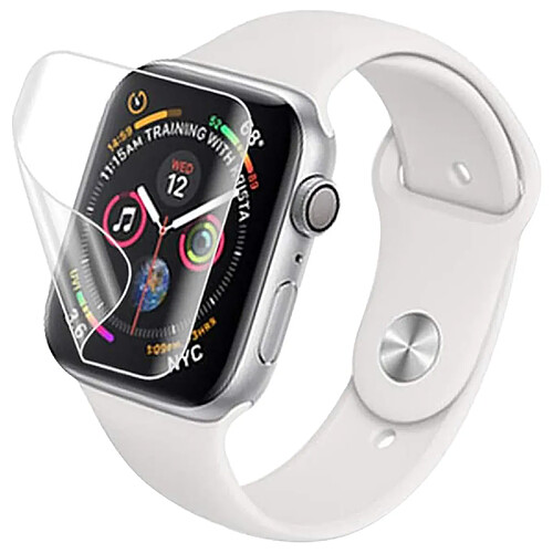 Film ecran avant de protection en hydrogel souple pour Apple Watch Series SE 44mm - VISIODIRECT -