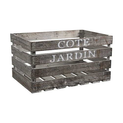 Aubry Gaspard Caisse en bois Côté jardin