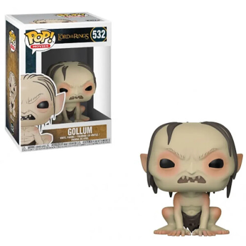 Funko POP Films LE SEIGNEUR DES ANNEAUX Gollum 532