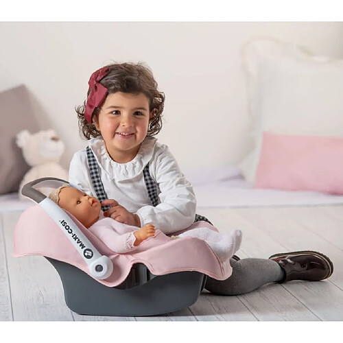 Smoby Siège auto pour poupées Maxi-Cosi Rose clair