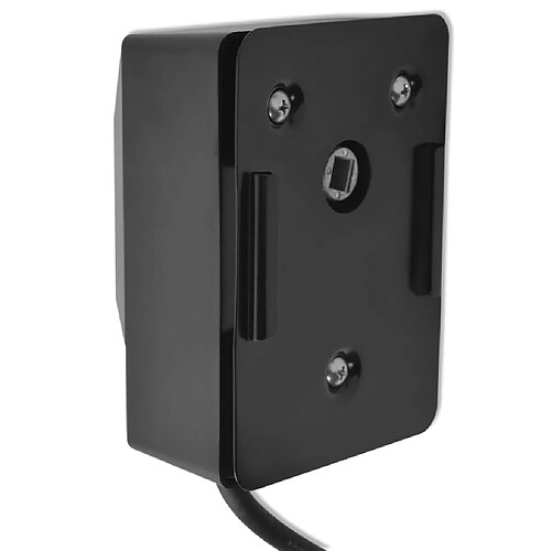 vidaXL Moteur de broche à rôtir 4W Noir