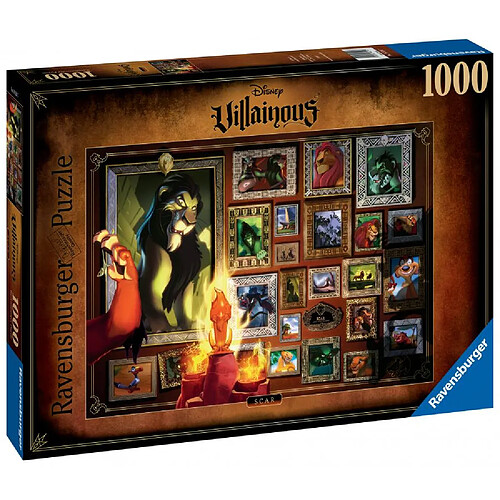 Ravensburger Puzzle 1000 p Scar Disney Villainous