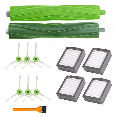 Kit d'accessoires de remplacement pour IRobot Roomba I7, I3, I6, I8, I7 +, I7 Plus, E5, E6, E7 Series, brosse latérale, rouleaux de filtre