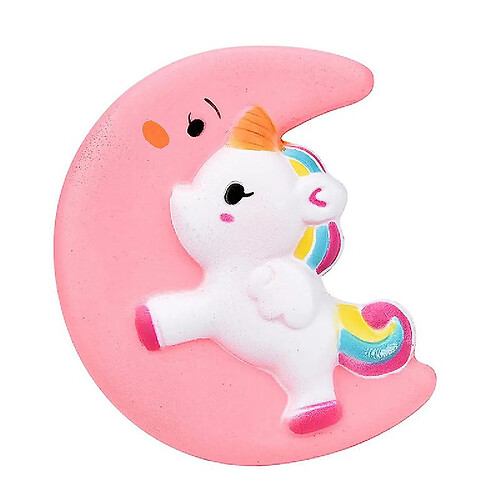 Universal Géant Kawaii Lune Pegasus Licorne Doux Slow Rising Squeeze Toy.