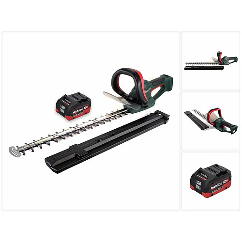 Metabo AHS 18-55 V Taille-haie sans fil 18 V 53 cm + 1x Batterie 10,0 Ah - sans chargeur