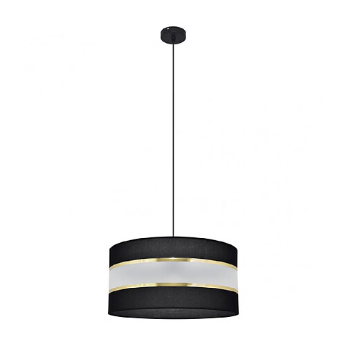 Helam Suspension Helen Tissu,Fer Or noir 1 ampoule 95cm