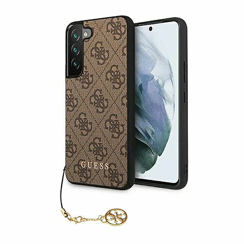 Guess Maroquinerie Guess GUOHCP14SGLHFLGO Coque Rigide pour iPhone 14 6,1`` Doré