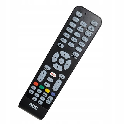 GUPBOO Télécommande Universelle de Rechange Pour Aoc Netflix Led intelligent Le43s5970 Le43u79