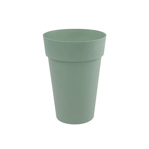 Pot de fleurs rond en plastique Ø 46 cm EDA Toscane vert laurier