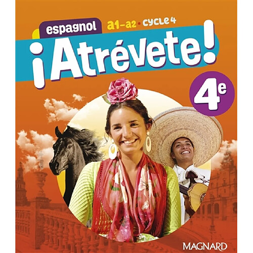 Atrévete ! espagnol 4e, A1-A2, cycle 4