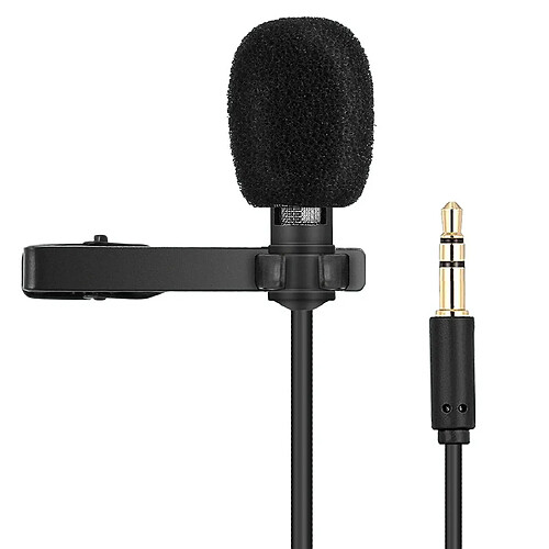 Yonis Microphone Lavalier Omni Pour Enregistrement