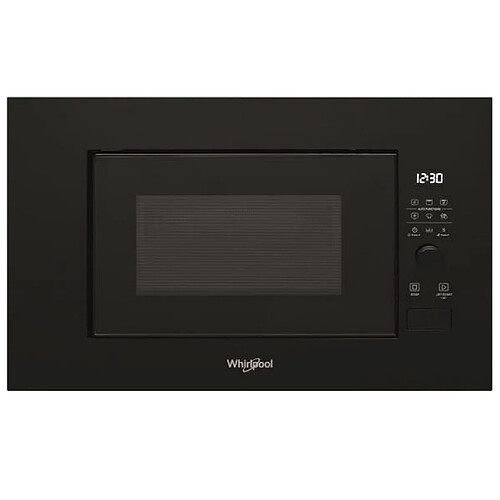 Micro-ondes gril encastrable 20l 800w noir - wmf200gnb - WHIRLPOOL