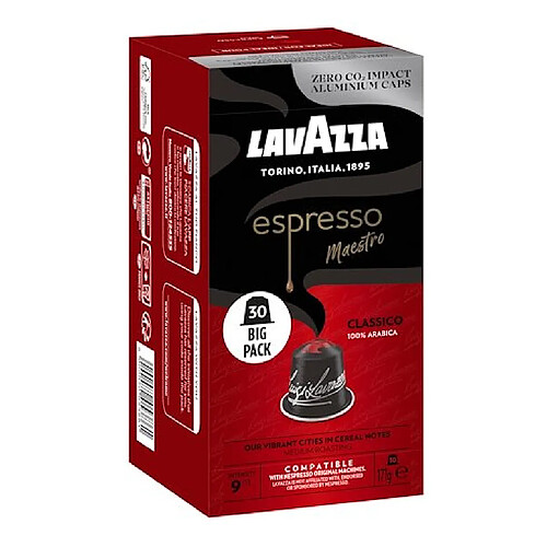 Capsules de café Lavazza Classico - Boîte de 30