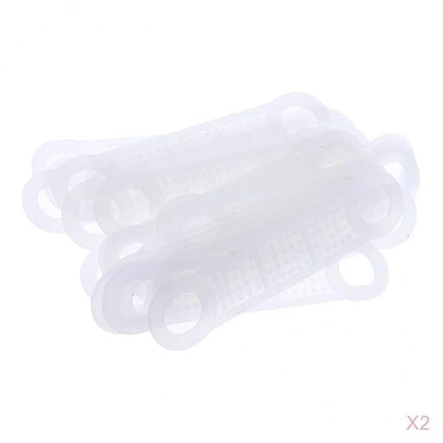 autocollants antidérapants silicone transparent