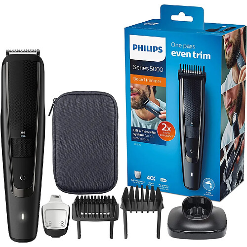 Philips tondeuse a barbe avec Guide de Coupe noir