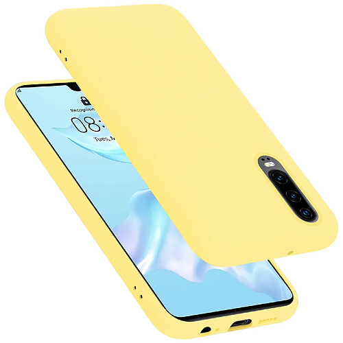 Cadorabo Coque Huawei P30 Etui en Jaune